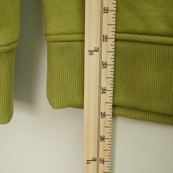 NWT Carhartt Womens Sweatshirt Relaxed Fit Midweight Logo Sleeve Green Size XS - Picture 8 of 8